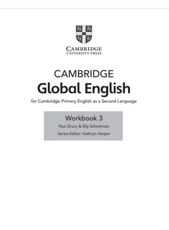 Cambridge Global English Workbook 3 - Second Edition - by Paul Drury, Elly Schottman & Caroline Linse - Image 2